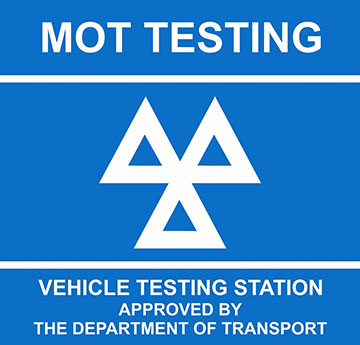 mot testing station logo